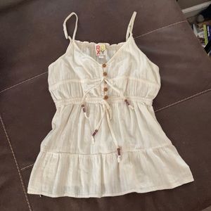 ROXY Adorable Beige Tank Top (S)